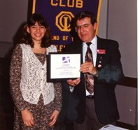 1994 Youth Appreciation Award presented by Harold Lauber